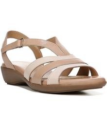 Naturalizer Neina Leather T-Strap Sandals