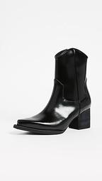 Larosa Block Heel Boots