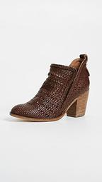 Burman Woven Ankle Boots