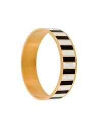 monochrome striped bracelet