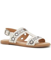 Lucky Brand Ansel Grommet & Stud Detail Leather Sandals