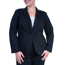 Women's Plus-Size Ponte Suiting Jacket