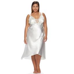 Plus Size Flora by Flora Nikrooz Stella Charmeuse Gown