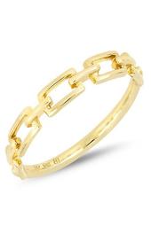 14K Yellow Gold Link Ring