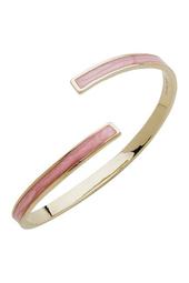 14K Gold Plated Opulent Luxe Curved Cuff Bracelet