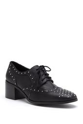 Fleur Faux Leather Heeled Oxford