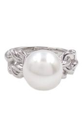 11mm Freshwater Pearl Rope Design Ring