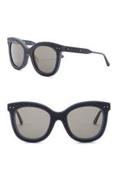 51mm Quilted Cat Eye Sunglasses