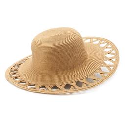 Women's SONOMA Goods for Life™ Woven Open-Work Brim Floppy Hat