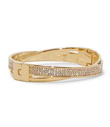 Vince Camuto Overlapping Pave Hinge Bracelet