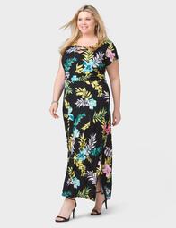 knit maxi dress plus size