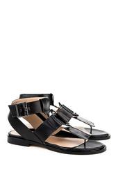 Andriena Leather Sandal