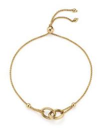 14K Yellow Gold Double Oval Wheat Chain Bracelet - 100% Exclusive