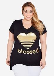 Blessed Heart Graphic Tee