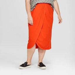 Women's Plus Size Wrap Skirt - A New Day™
