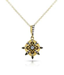 Siena B Starburst Pendant Necklace