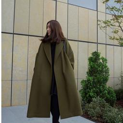 Warm Thicken Female Coat Plus Size Woolen Cloth Outwear Long Sleeve Cardigan