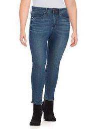 Plus High-Rise Skinny-Fit Jeans