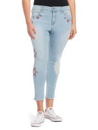 Plus Mika Best Friend Embroidered Jeans