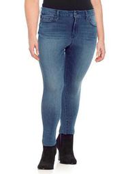 Plus Adored High-Rise Ankle Jeans