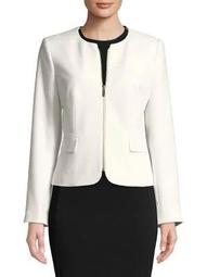 Plus Plus Zip Front Jacket