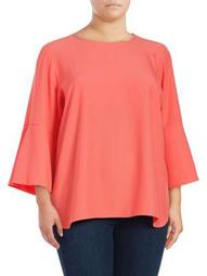 Plus Bell Sleeve Top