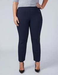 Allie Sexy Stretch Ankle Pant - Pull On with Zip Pockets