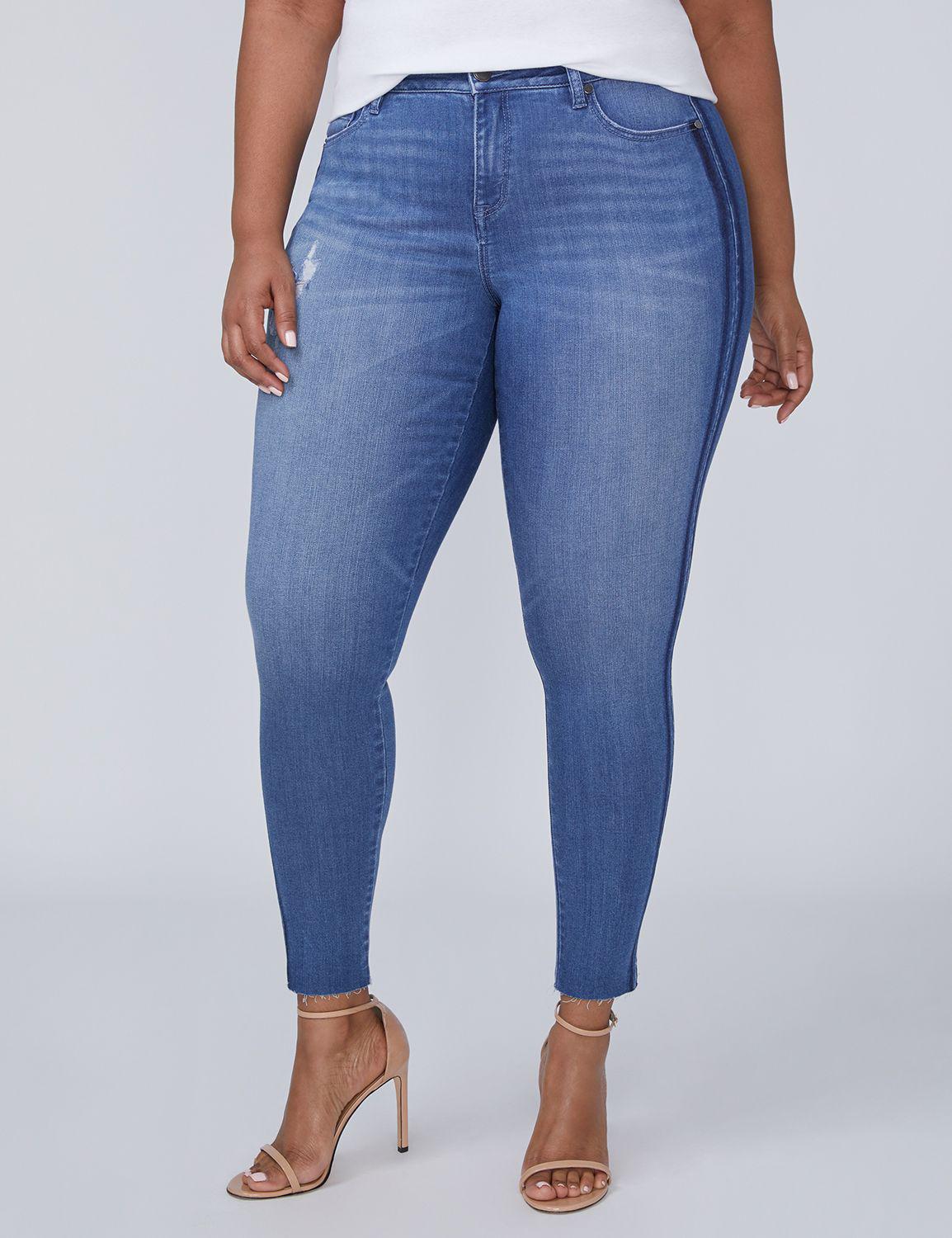 lane bryant super stretch skinny jean with power pockets
