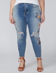 lane bryant girlfriend jeans