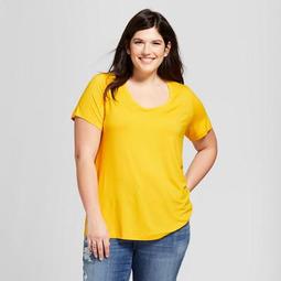 Women's Plus Size Perfect Short Sleeve T-Shirt - Ava & Viv™