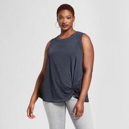 women's plus sleeveless tops