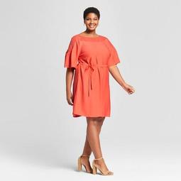 Women's Plus Size Crochet A - Line Dress - Ava & Viv™