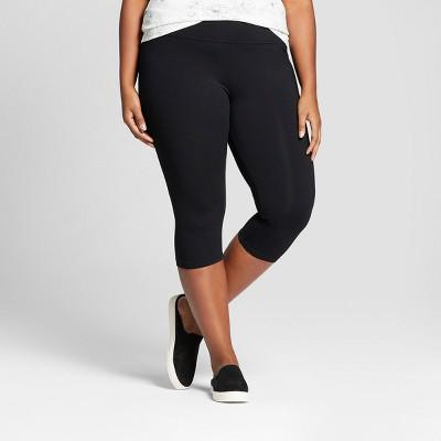 Leonardoda konsensus spids Ava & Viv™ Women's Plus Size Capri Leggings - Ava & Viv™ Black | Shop