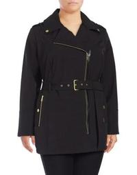 Plus Timeless Belted Jacket