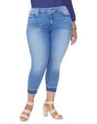 Plus Alina Wide Release Ankle Jeans