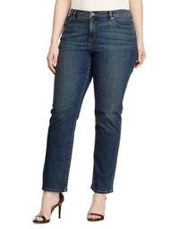 Plus Plus Size Superstretch Straight Jeans