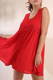 Red Polkadot Dress
