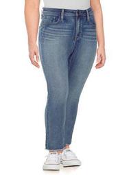 Plus Cropped Skinny Jeans