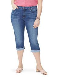 Plus Marilyn Cropped Jeans
