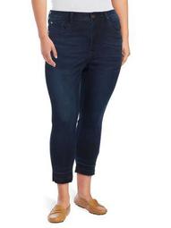 Plus High-Rise Cropped Skinny Jeans