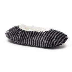 Women's SONOMA Goods for Life™ Feeder Striped Fuzzy Babba Ballerina Slippers