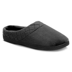 Dearfoams Women's Quilted Velour Clog Slippers