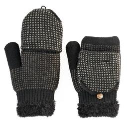 SONOMA Goods for Life™ Women's Micro Dot Convertible Flip-Top Mittens