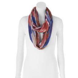 Apt. 9® Watercolor Striped Infinity Scarf