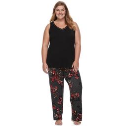 Plus Size Apt. 9® Pajamas: Tank Top & Pants 2-Piece PJ Set