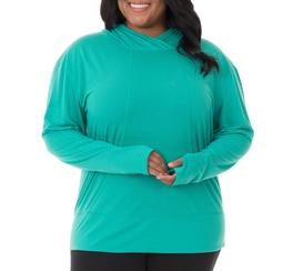 Women's Plus-Size Active Pullover Hoodie