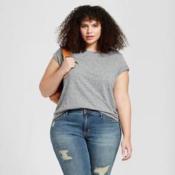 Women's Plus Size Meriwether Crew Neck Short Sleeve T-Shirt - Universal Thread™