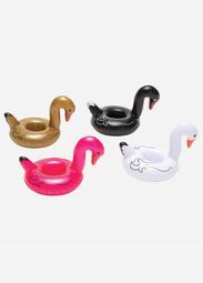 Inflatable Swan Drink Holder Set