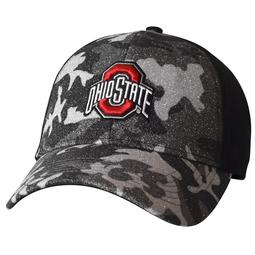 Adult Ohio State Buckeyes Hide and Sparkle Sublimated Camo Adjustable Cap