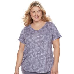 Plus Size SONOMA Goods for Life™ Essential V-Neck Tee